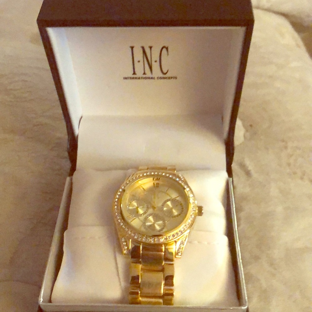 Women’s I.N.C watch. Gold. New